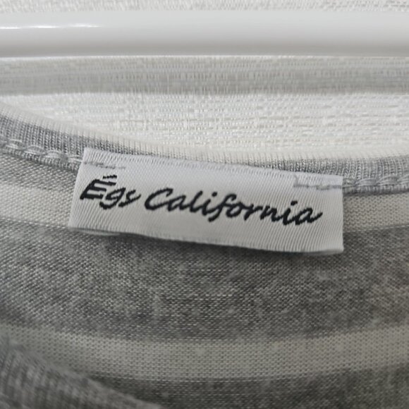 Womens Sz XL Egy California Striped Tiered Maxi Dress Stretch Coastal Cruise - Picture 5 of 6